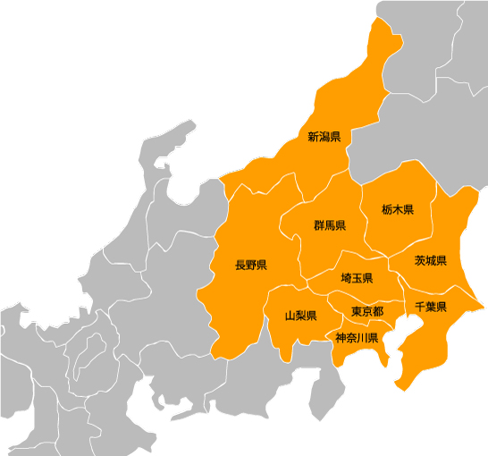 イベント・交通誘導対応エリアマップ